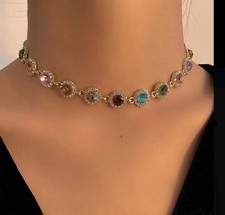 Sparkling Rhinestones Necklace