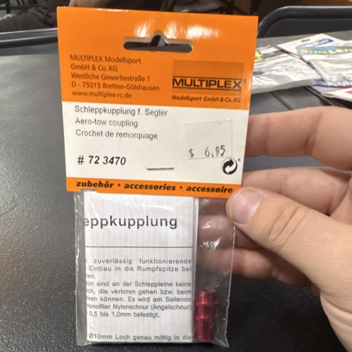 Multiplex aero tow coupling - aero-tow,