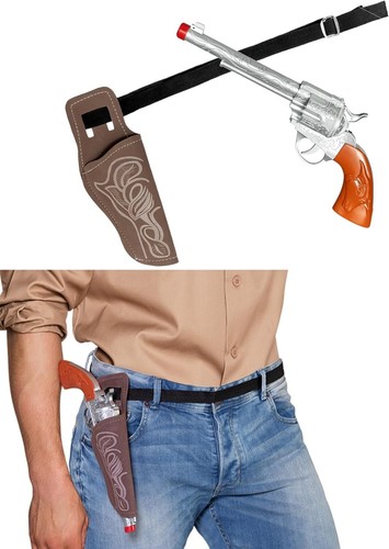 Adult cowboy toy gun with - adult,
