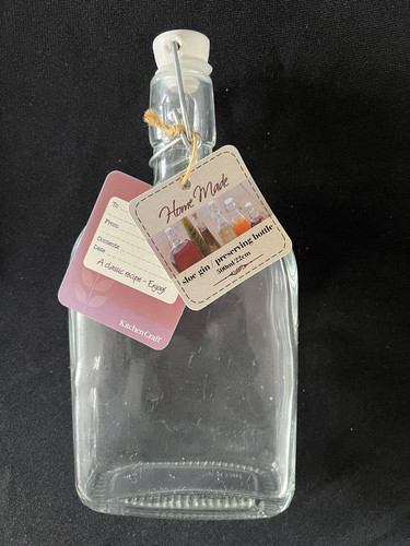Kitchen craft oval glass sloe - craft,