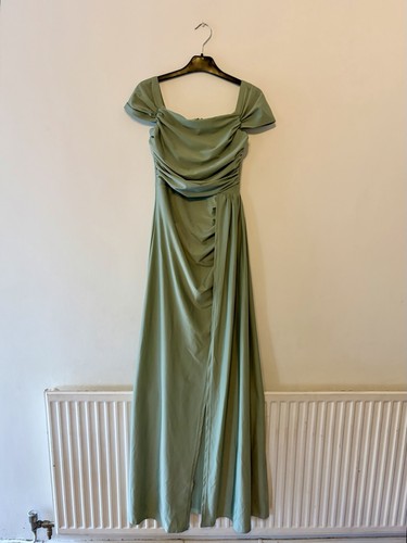 Faeriesty sage green ruched - faeriesty,