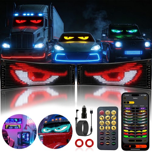 2pcs devil eyes led light - devil,