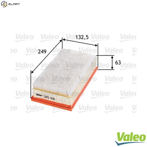 Air filter 585100 for peugeot - filter,