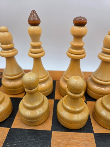 Antique vintage chess - , set