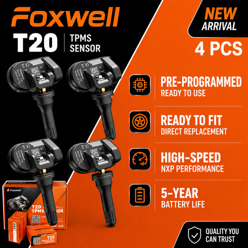 Pre coded genuine foxwell - 4x,