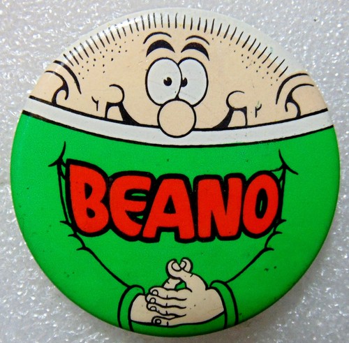 Beano comics vintage pin - comics,