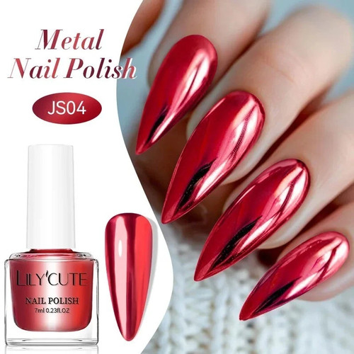 Metallic nail polish - nail, super