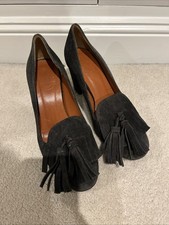Penelope Chilvers Shoes Size 5 EU 38. Chocolate Brown Suede With Tassle.
