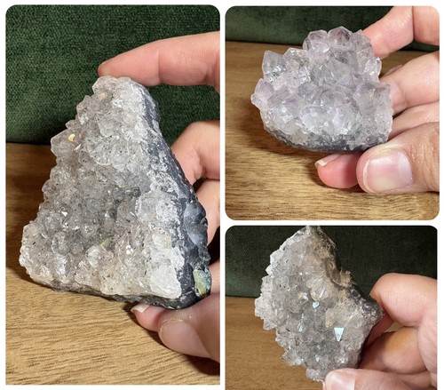 Amethyst bundle crystal