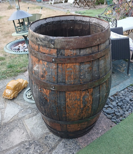 Wooden brown barrel wine - brown,