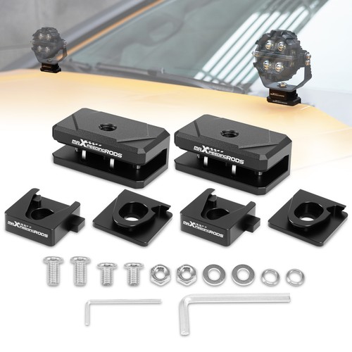 Drill hood mounting - no-drill,
