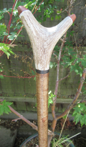 Hand crafted hazel - crafted, stagshorn