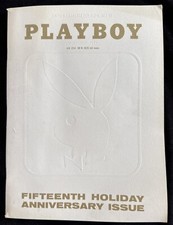 PLAYBOY Men’s Glamour Magazine - January 1969 Issue 15th Anniversary Issue