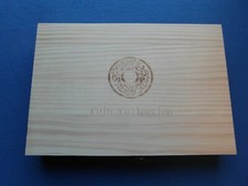 Empty Wooden Coin Collection Box