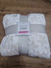 Next Gold Star Throw  Size