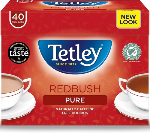 Tetley redbush tea - tetley, bags