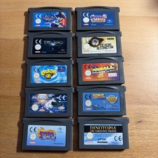 Gameboy Advance 10 Game Bundle