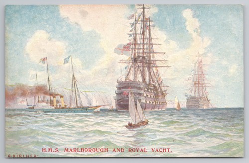Hms marlborough royal yacht - hms, &
