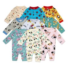 Baby 3 Pack Sleep Suits All In