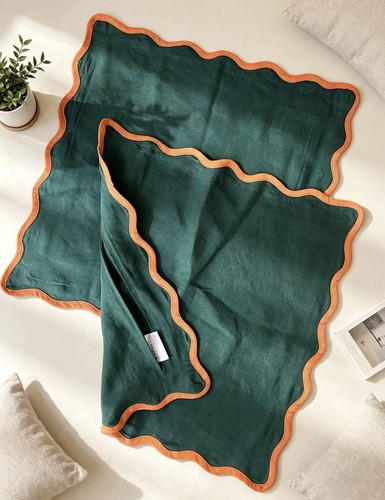 John lewis linen scalloped - lewis,