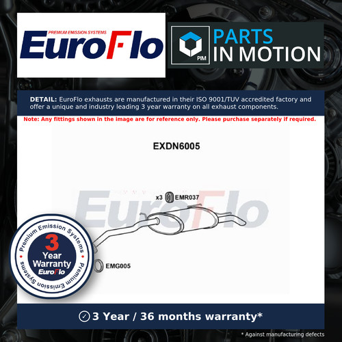 Exhaust back rear - back, /