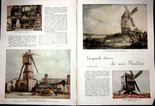 Original Old Vintage Print