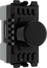 BG RPCDBDLT Evolve Grid Black 200W 2 Way Intelligent Trailing-Edge Dimmer Module