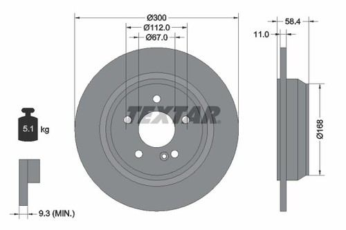 New brake disc for - 2x,