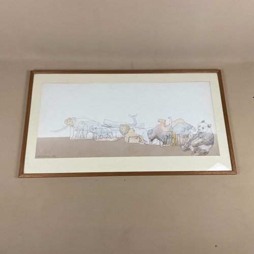 Noah ark animal hand painted - noah's,