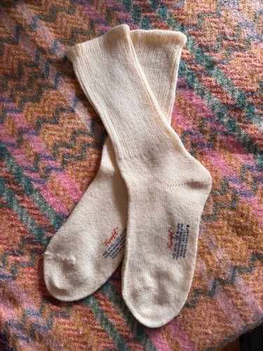 Vintage deadstock cream - deadstock, wool