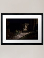 A street in Z Framed Art Print