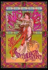 Janis Joplin Poster Avalon
