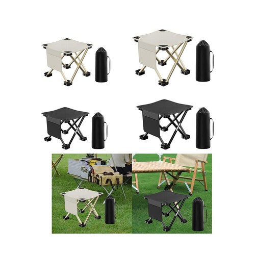 Folding camping stool saddle - folding,