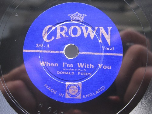 Donald peers rpm - donald, 78