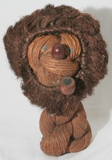 Vintage Mid Century Danish Kay Bojesen Rope Jute Lion Figure #2
