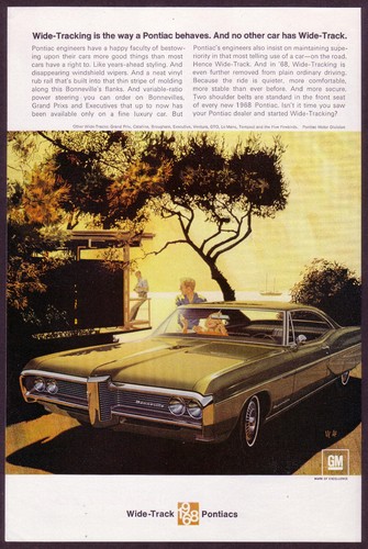 1968 original vintage pontiac - 1968,