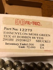 Lot of 69 Bobbin Thread Spools