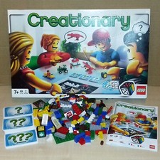LEGO GAME - 3844 - CREATIONARY - COMPLETE, GREAT CONDITION, RARE + DISCONTINUED!