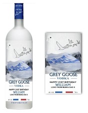Personalised Grey Goose Vodka