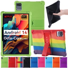 Universal Shockproof Case Soft Silicone Stand Cover For 10.1 inch Android Tablet