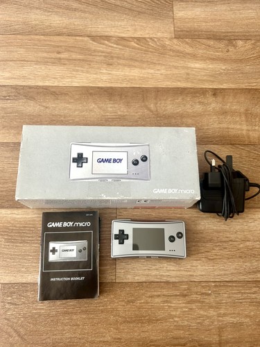 Nintendo gameboy micro silver - gameboy,