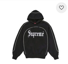 Supreme Curve Piping Hoodie