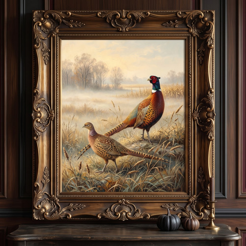Vintage pheasant bird hunting - bird,