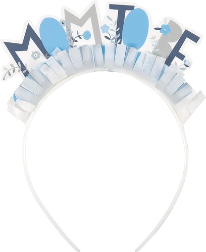 Mum headband baby shower - to,