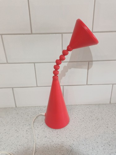 Vintage ikea fryebo red lamp - fryebo,
