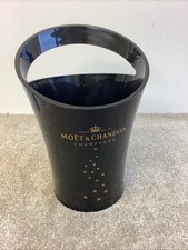 Moet & Chandon Champagne Ice Bottle Bucket in Black Bar Pub Gift