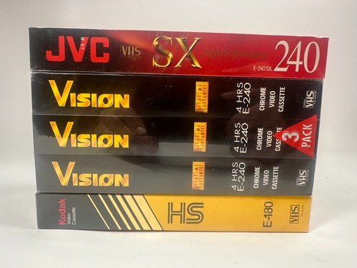 Blank video cassette - video, tapes