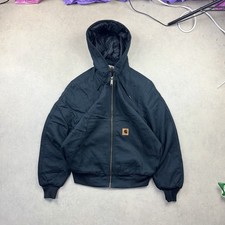 Carhartt Black Hooded Zip Up