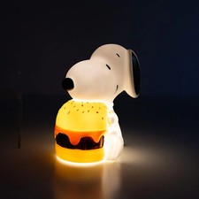 Peanuts Mood Lamp Snoopy Blue