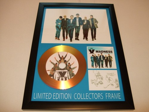 Madness signed disc framed - ,